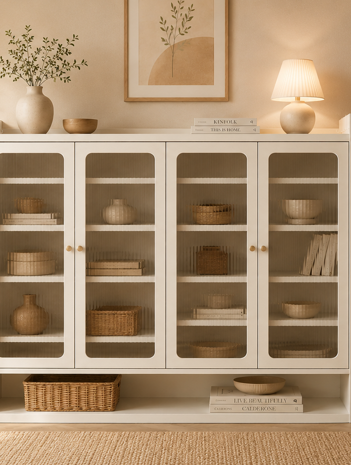 <h1>Simpan Sepatu<br/>dengan <span style="text-decoration:underline">Lebih Rapi.</span></h1>