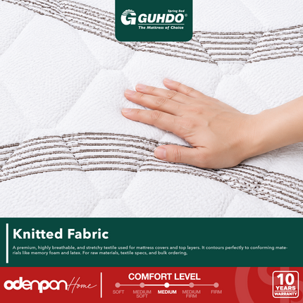 GUHDO - ADAGARD PLUSH TOP Kasur Spring Bed Pocket Coil Dengan Plush Top