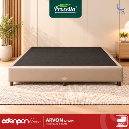 PROCELLA - ARVON Headboard & Divan Kasur Premium Kulit