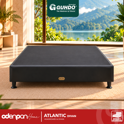 GUHDO - ATLANTIK Divan & Hearboard Kasur Kulit