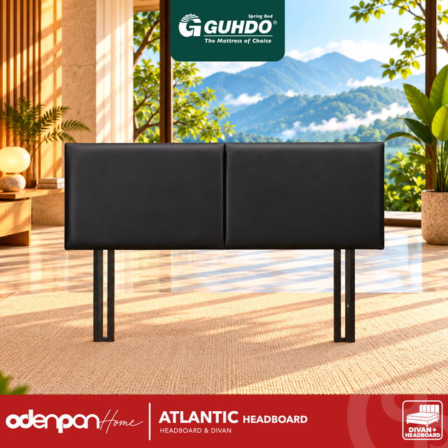 GUHDO - ATLANTIK Divan & Hearboard Kasur Kulit