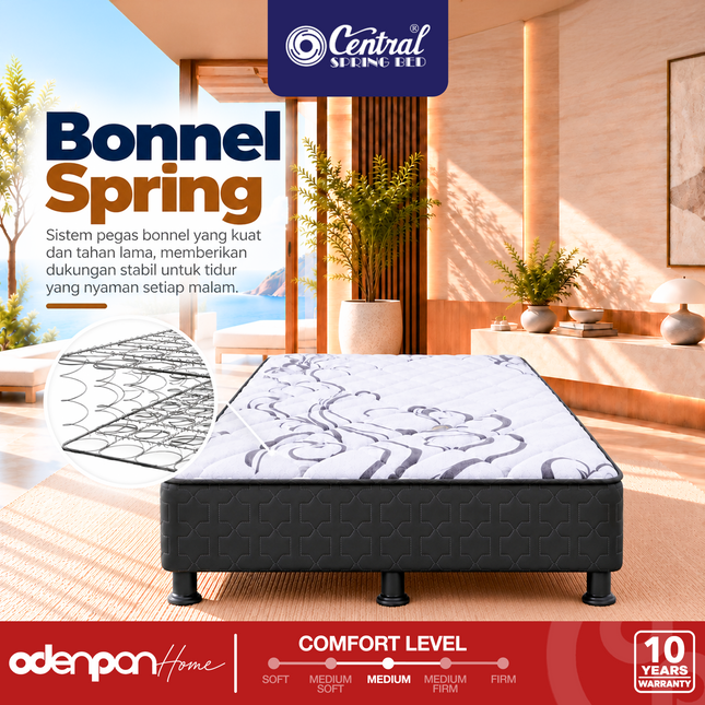 CENTRAL - DELUXE ZEST MULTIBED Kasur Spring Bed Multi Bed