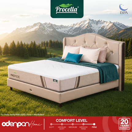 PROCELLA - PRO PEDIC Kasur Orthopedic Pocket Spring Bed With 3 Zone Latex System