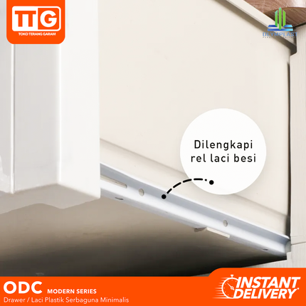 OLYMPLAST - ODC 05 MODERN Drawer Cabinet Plastik Laci 5 Susun