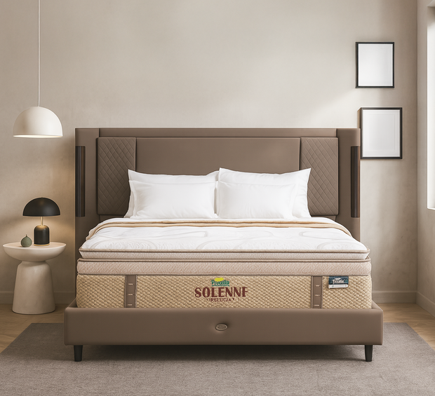 <h1>Nikmati tidur <span style="text-decoration:underline">bekualitas</span> setiap malam</h1>