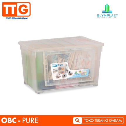 OLYMPLAST - OBC Box Container Serbaguna Plastic Storage 62 Liter