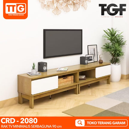 GRAVER - CRD 2080 Meja / Rak TV Dengan 90 cm
