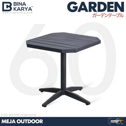 BINA KARYA - GARDEN TABLE Meja Outdoor / Taman / Cafe / Teras Besi