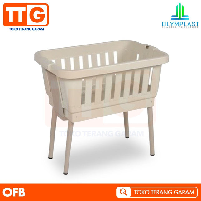 OLYMPLAST - OFB Folding Box Plastik Keranjang Laundry Serbaguna