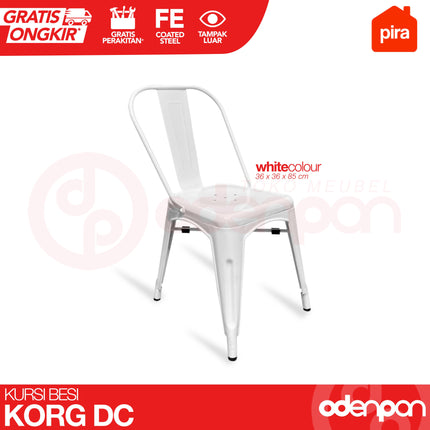 PIRA - KORG DC Kursi Makan Kafe Besi Import