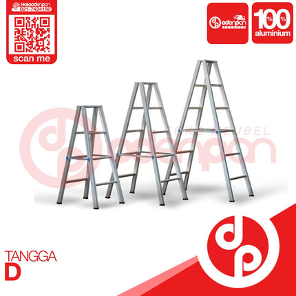BINA KARYA - TANGGA D Tangga Lipat Aluminium