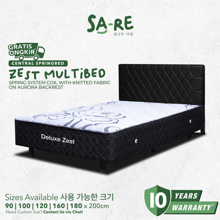 CENTRAL - DELUXE ZEST MULTIBED Kasur Spring Bed Multi Bed