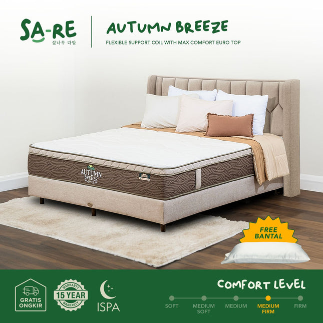 PROCELLA - AUTUMN BREEZE Kasur Spring Bed Max Comfort Euro Top
