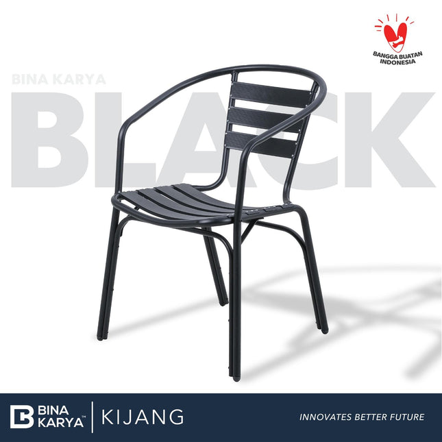 BINA KARYA - KIJANG Kursi Outdoor / Taman / Cafe Aluminium