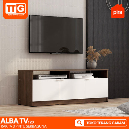 PIRA - ALBA TV 120 Meja / Rak TV Minimalis 120 cm