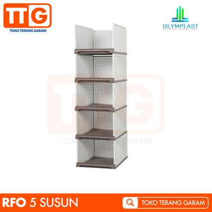 OLYMPLAST RAK SUSUN BAJU SERBAGUNA PLASTIK 1 2 3 4 5 SUSUN RFO