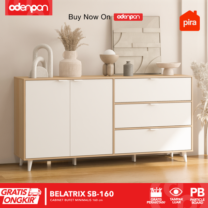 PIRA OX - BELATRIX SB 160 Buffet / Cabinet Scandinavia 160 cm