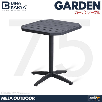 BINA KARYA - GARDEN TABLE Meja Outdoor / Taman / Cafe / Teras Besi