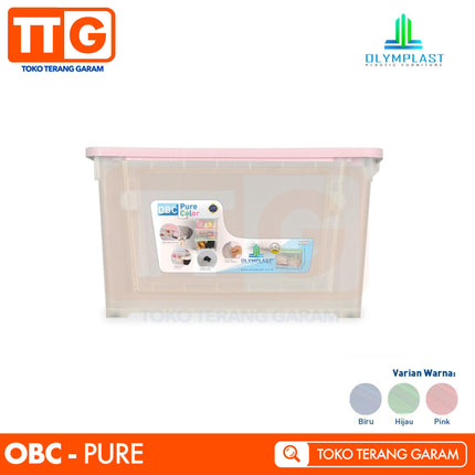 OLYMPLAST - OBC Box Container Serbaguna Plastic Storage 62 Liter