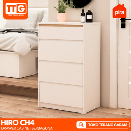 PIRA OX - HIRO CH Drawer Cabinet Bufet Laci 3 4 5 Susun