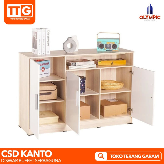 OLYMPIC - CSD KANTO Diswar Bufet Kabinet Rak