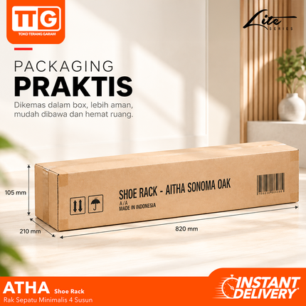 TGF - ATHA Shoe Rack Rak Sepatu 4 Susun Minimalis