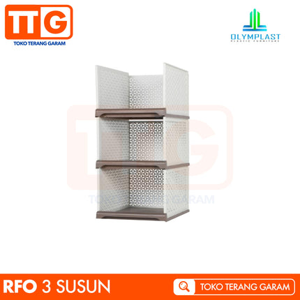 OLYMPLAST RAK SUSUN BAJU SERBAGUNA PLASTIK 1 2 3 4 5 SUSUN RFO