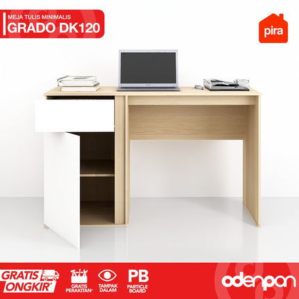 PIRA - GRADO DK 120 Meja Tulis / Belajar / Kantor / Komputer