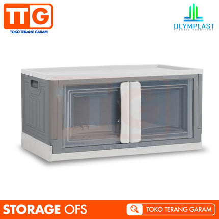 OLYMPLAST - OFS Folding Storage Plastic Container Box