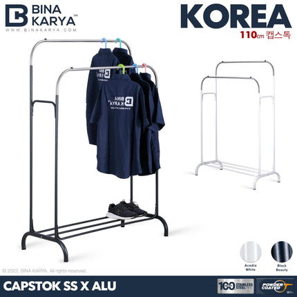 BINA KARYA - KOREA Capstock / Gantungan Baju Stainless